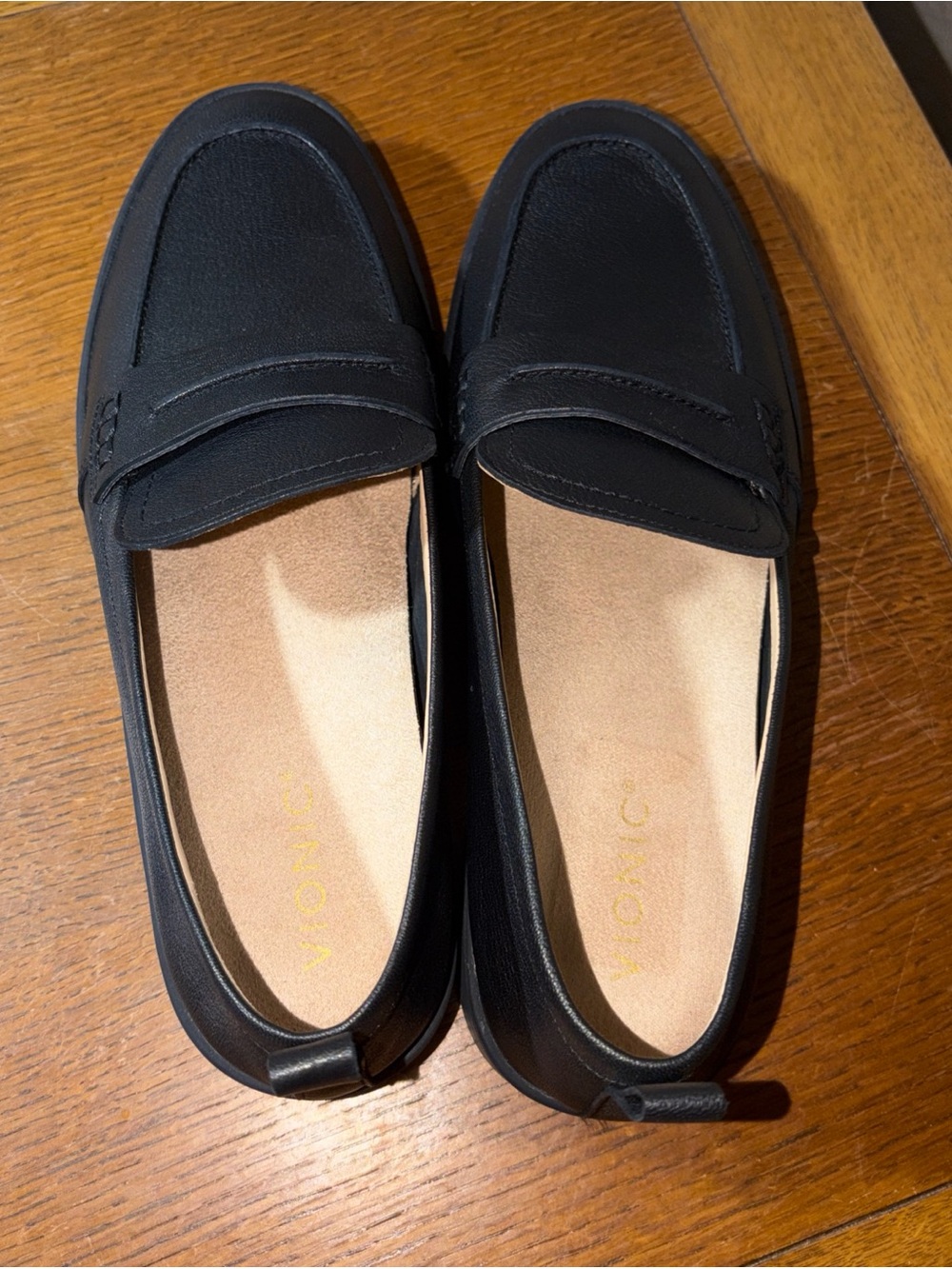 Vionic Chantel Size 11 New Leather Vio In Motion Loafers - Picture 3 of 8